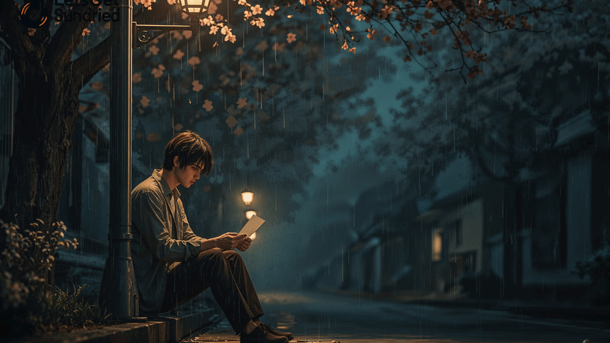 Ilustrasi visual suasana hati dalam lagu Seventeen Yang Telah Merelakanmu