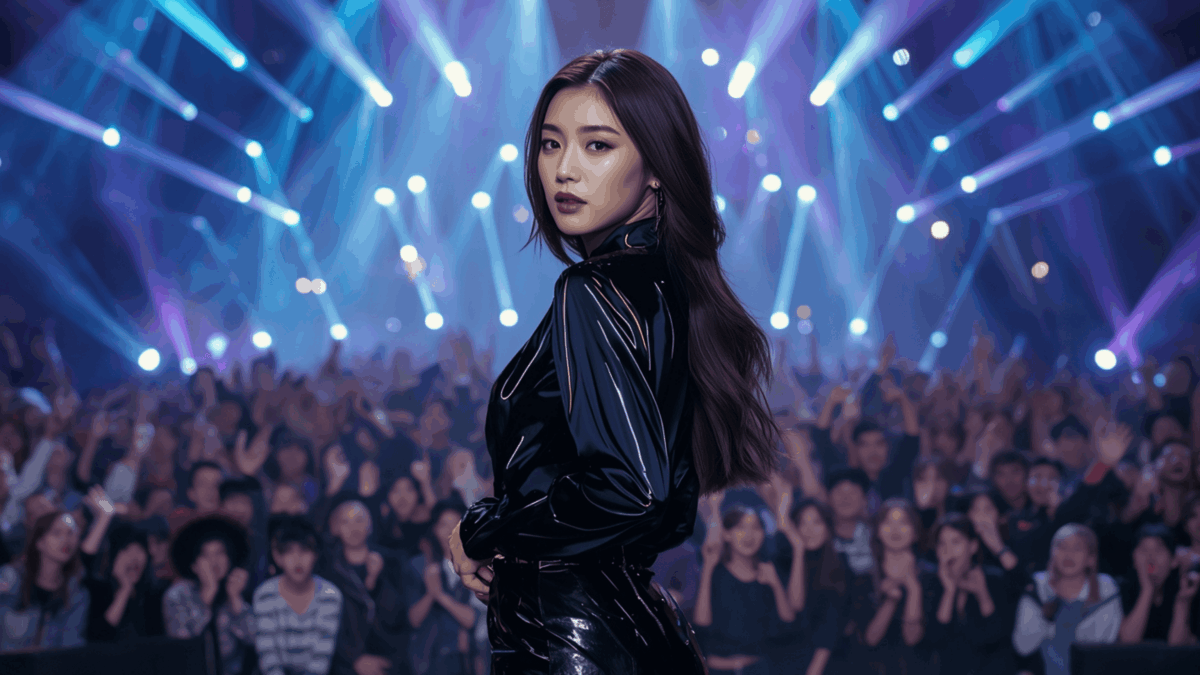 Idol global di panggung comeback futuristik