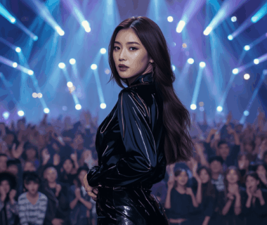 Idol global di panggung comeback futuristik